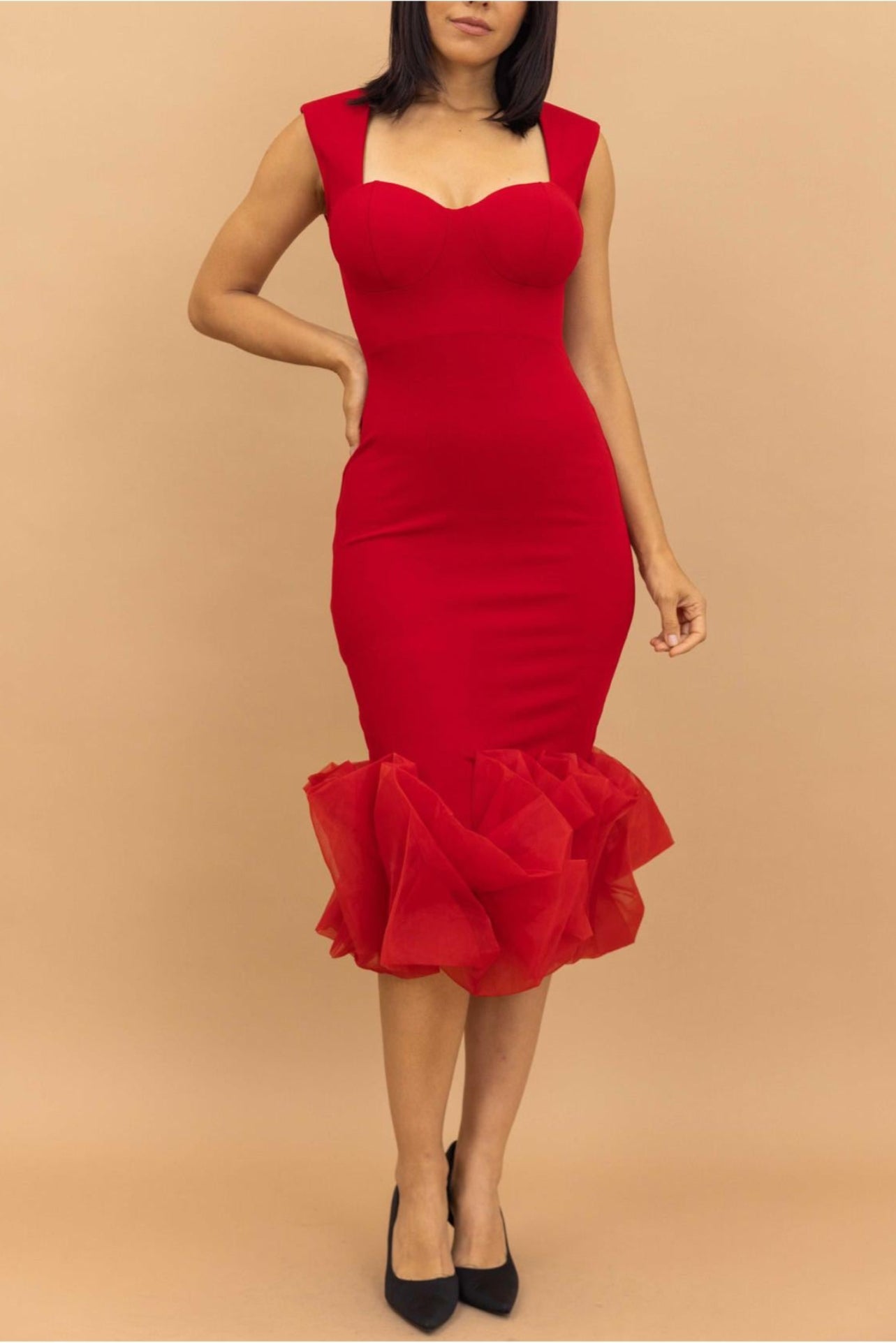 Seraphina Luxe Ruffle Dress
